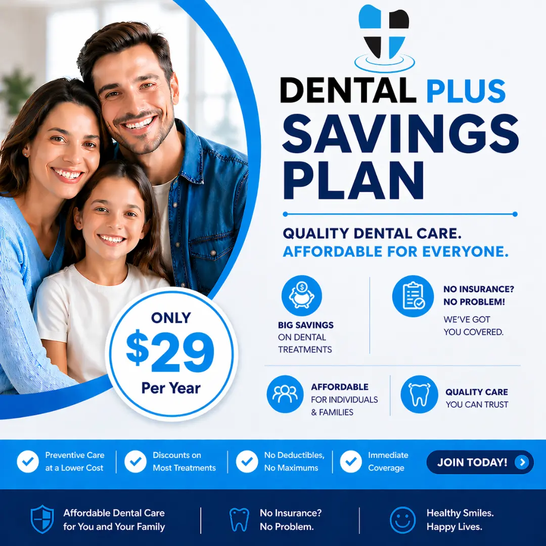 Dental Savings Plan Mobile Banner