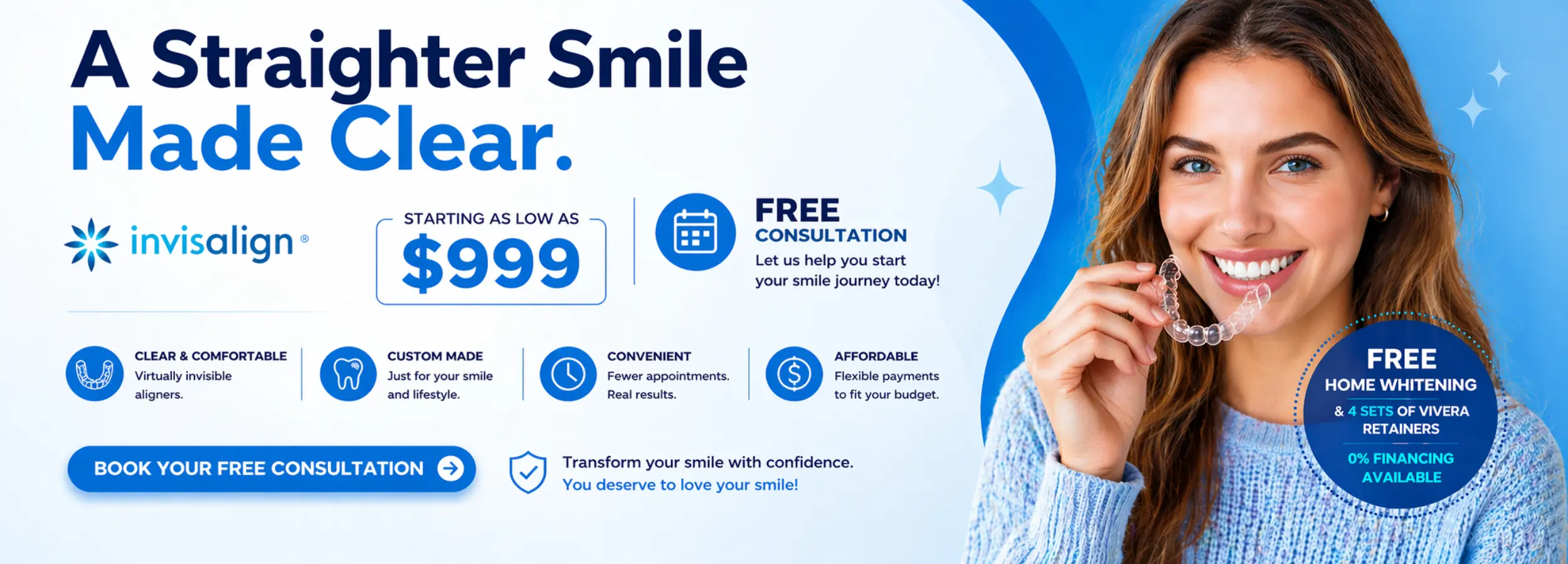 Invisalign Website Banner