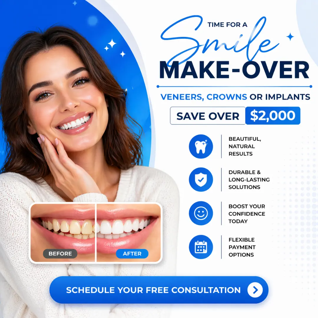 Smile Makeover Mobile Banner